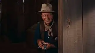 Rio Bravo   The Final Shootout with the Burdette Gang