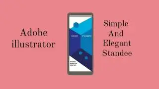 how to design a simple standee | #viral #youtubeshorts #shortvideo