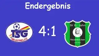 Kreispokal Achtelfinale: TSG Neustrelitz II vs. SV Fr. L. Jahn Neuenkirchen 2
