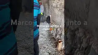Marcos guy got into a fight!🦺🚧 #contractor #construction #work #concrete #steel #fighting