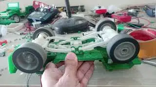 3D Printed (PET Filament ) 4 X 4 RC jeep