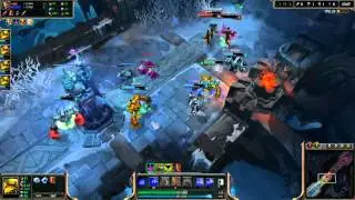 League of Legends All for one со зрителями
