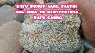Batu Diorit ini seperti batu giok || Batu gabro || Batu Diorit ||