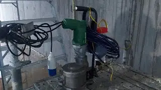 PU grouting-machine hooper cleaning methods