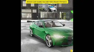 Which Game Has Best Crash Physics? DriveX Vs Car Driving School 2024 #carcrash #drivex #cargames