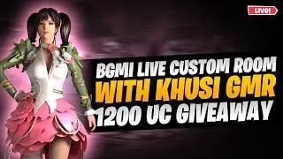 Bgmi Live Custom Rooms | Uc Giveaway | bgmi custom room live@JONATHANGAMINGYT