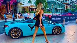 MONACO BEST GIRLS part 8 SUPERCAR ARRIVALS | BILLIONAIRES LUXURY LIFESTYLE