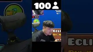 Imagine 1 LEVEL, but with 100 PLAYERS💀 | Geometry Dash 2.2