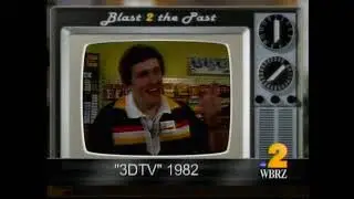 WBRZ Pat Shingleton 3D TV 1982 promo (