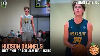 Hudson Dannels at Nike EYBL Peach Jam | Vegas Elite 15U | Full Highlights 2025