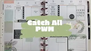 Catch All Plan With Me in Teresa Collins Classic Happy Planner | 🏡Homebody Stickers