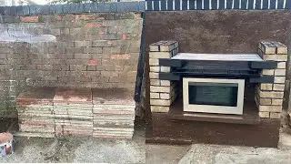 I Built A Brick BBQ Grill For My Dads Birthday | SammyJo Does The Voice Over