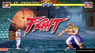 ACA NEOGEO WORLD HEROES PERFECT Ryoko playthrough