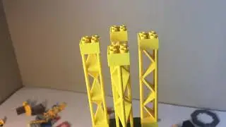 Lego building crane speed build