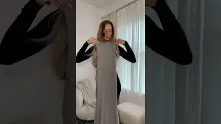 The viral Amazon dresses! GIVING skims 🖤 #amazonfashion