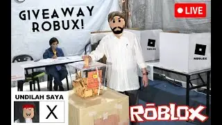 🔴LIVE Jangan Lupa Undi Aminaz! [Giveaway Robux ] - Roblox Malaysia