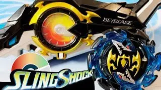 POWER GAUGE SHARK LAUNCHER! - Riptide Blast Set Unboxing & Review - Beyblade Burst Turbo Slingshock