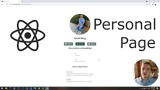 My personal page made with React JS