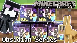 Minecraft Series 4 Mini-Figures Surprise Blind Boxes - Obsidian Series