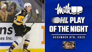 OHL Play of the Night Presented by MilkUP: Lardis Calls Game!