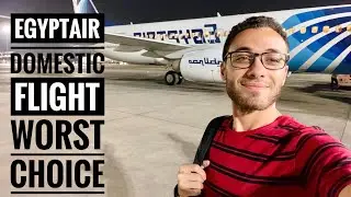 FLIGHTREPORT | EgyptAir (ECONOMY) | Cairo - Sharm El-Sheikh | B737-800 | Night Flight | Worst choice