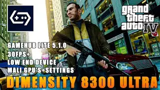 Grand Theft Auto IV Gamehub - Dimensity 8300 Utra + Settings + Fix Not Saving The Game