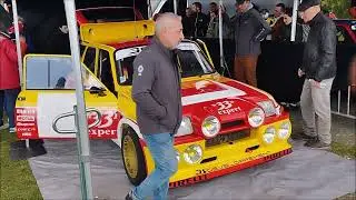 Losange Passion International 2022 Montlhéry Chauffe de la Renault 5 Maxi Turbo 3S Développement