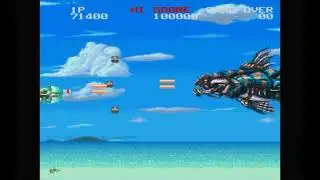 Super Nintendo Snes 16 bit Darius Twin Stage A
