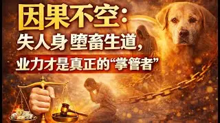 因果不空：失人身堕畜生道，业力才是真正的“掌管者”
