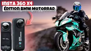 INSTA 360 X4 ÉDITION BMW MOTORRAD 🤯 la meilleure caméra 360 ! 🥹