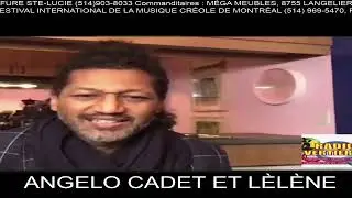 UNE FEMME LA NUIT AVEC L&Egrave;L&Egrave;NE (INVIT&Eacute; ANGELO CADET)