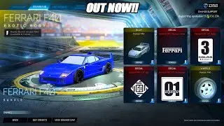 *НОВИНКА* Ferrari F40 УЖЕ В ПРОДАЖЕ В МАГАЗИНЕ ПРЕДМЕТОВ ROCKET LEAGUE! - Обновление магазина пре...