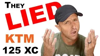 They LIED to us | 2021 KTM 125 XC Full Review