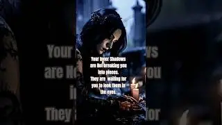 Witch and her Shadows. Reclaim Your Power. #witches #magic #shadowwork #witchcraft