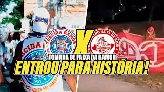 BAMOR TOMOU FAIXA DA COMANDO ALVIRRUBRO EM CENA HISTÓRICA 