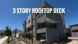 3 Story House with a Rooftop Deck In Summerlin Nevada | Red Cliff Terrance | Raven Crest  | $654,995