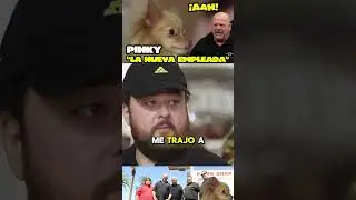 PINKY ES LA NUEVA EMPLEADA DE LA TIENDA 🐶😆💰 CHUM LEE NO DEJA SU MASCOTA Y RICK FINGE QUE NO LE GUSTA