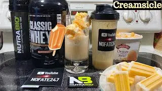 Orange Creamsicle Healthy Dessert Recipe | NutraBio Classic Whey ORANGE DREAM Protein Review