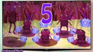 Five Little Froggies Jumping On The Bed ! One Fell Off & Bumped His Head Sponsored by Preview2Eff😊🥰