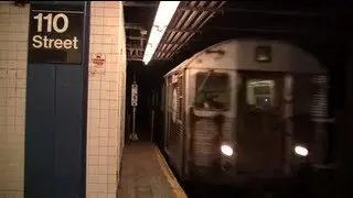 R32 C Train Flying in to 110th Street