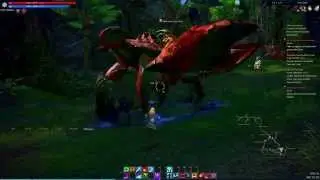 Tera online - BAM solo - Sorcerer (lvl 32 Red Lash Clawrider)