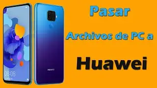 Como pasar archivos de celular Huawei a PC