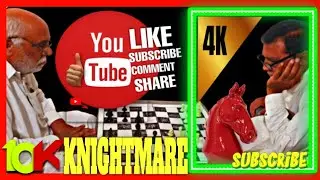 KNIGHTMARE// A knight in motion, a mind in fear.The board turns dark when the knight draws near🟥🔥