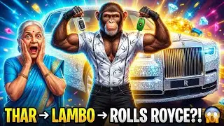 Beta Bna करोड़पति 💰 Thar → Lamborghini → DIAMOND Rolls Royce! 😱🔥💎🚗 #filterchallenge #reelschallenge