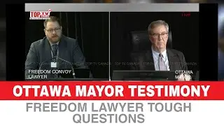 FREEDOM CONVOY LAWYER vs OTTAWA MAYOR - Emergencies Act Commission Investigation