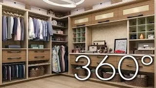 Walk-in Closet Chic (360&deg; VR Closet Tour)
