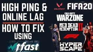 How To Use WTFast To Get Low Ping | Fix High Ping | Online Lag | Valorant | Hyperscape | Cod Warzone