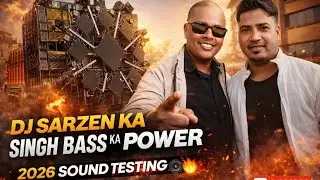 Dj Sarzen Sound Testing & Roadshow 2026 🔥👿📈 #djsarzen #arofficials05 #dj #ytshorts 