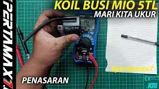 UKUR Koil Busi Karbu CDI Yamaha Mio 5TL 4ST Kurabe ⚡⚡⚡ #busi #koil #yamaha #miokarbu #5TL