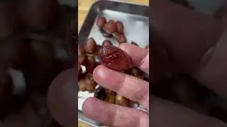 Grilled grapes for the charcuterie board #fruit #dinner #grapes #delicious #luxury #finedining